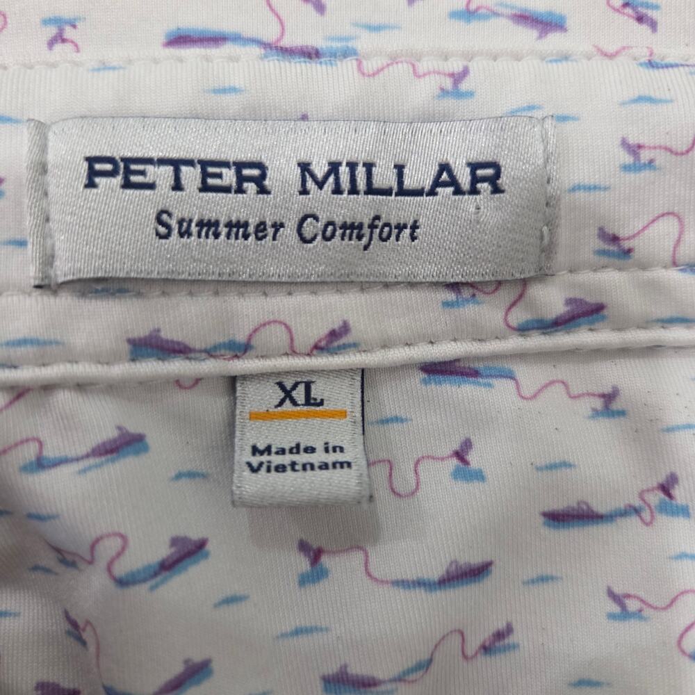 Men's Peter Millar "Summer Comfort" Performance Polo, Size XL - Picture 2 of 7